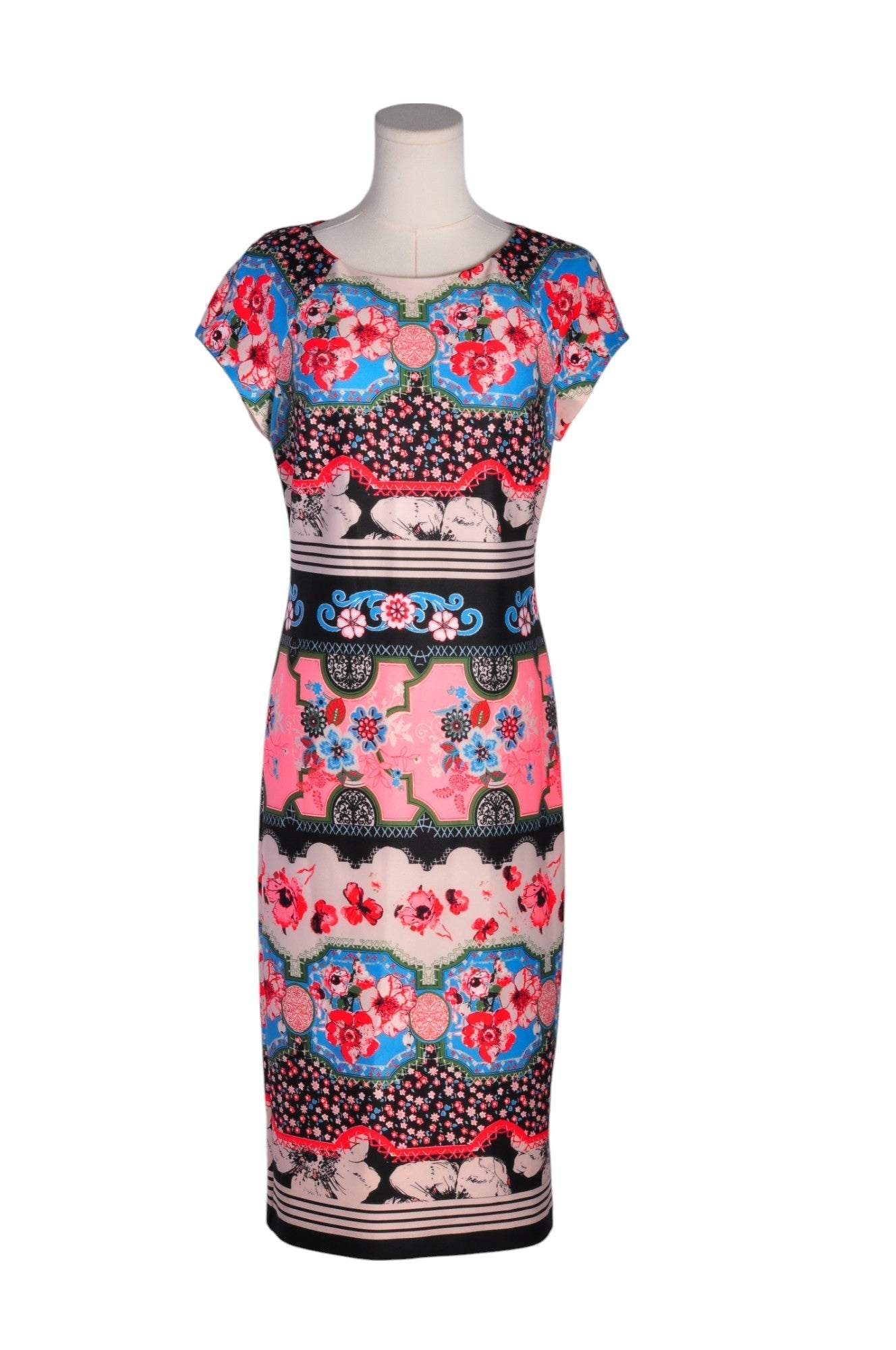 BEIGE Women Sheath Dresses Regular fit in Pink - 4 - Velora