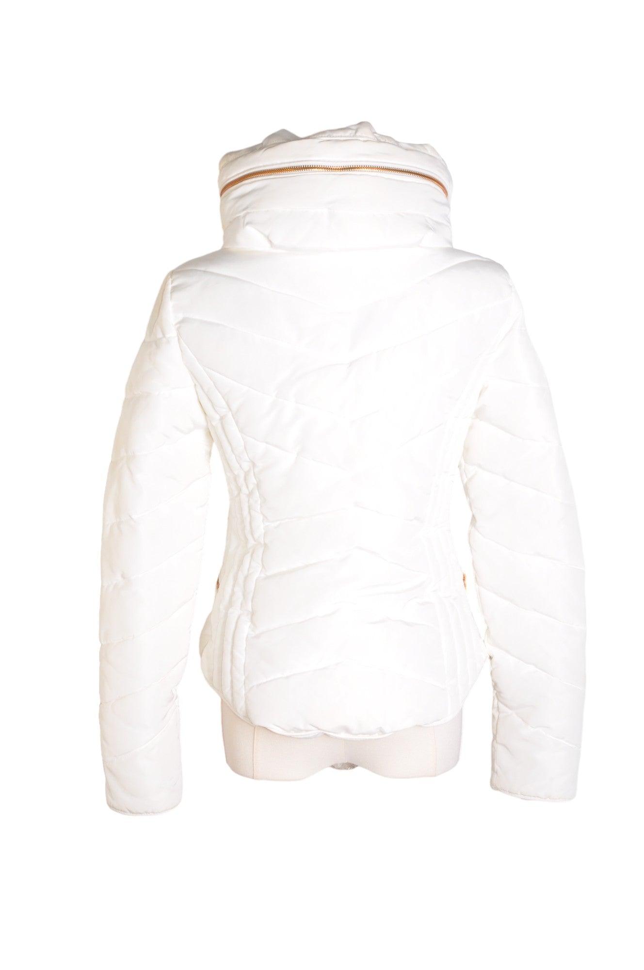 ZARA Women Coats Regular fit in White - S - Velora