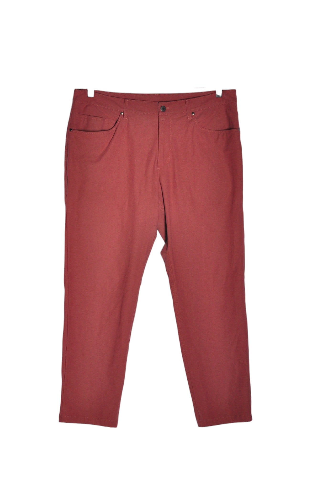 LULULEMON Women Trousers Regular fit in Red - 36 - Velora