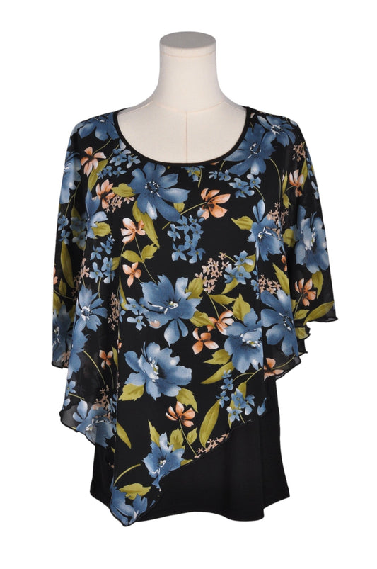 UNBRANDED Women Blouses Regular fit in Black - L - Velora