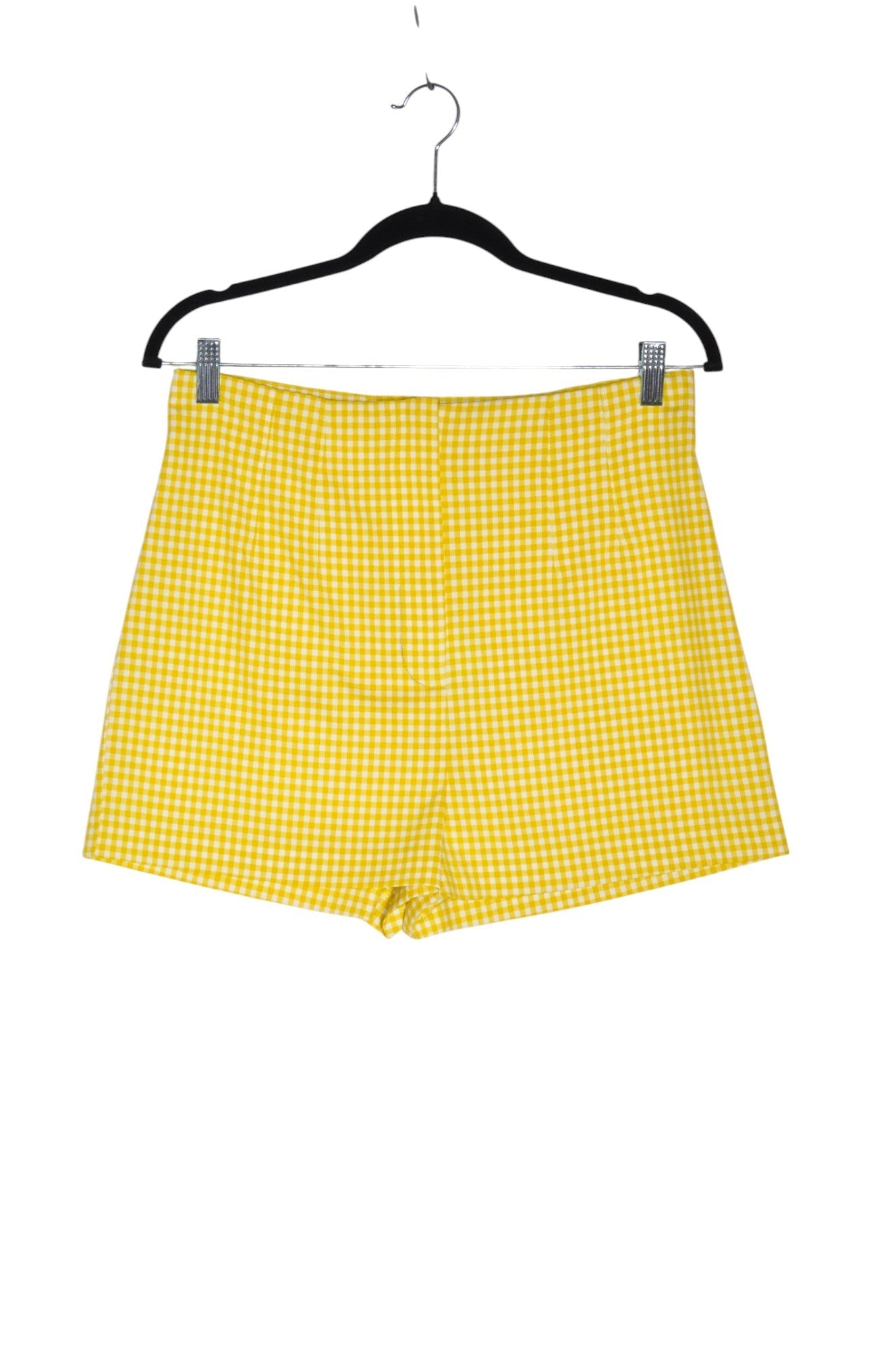 TOPSHOP Women Classic Shorts Regular fit in Yellow - 8 - Velora