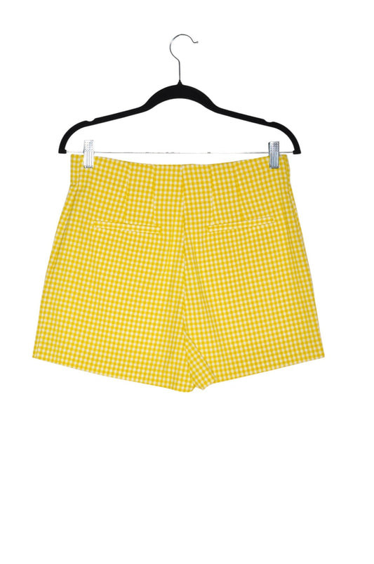 TOPSHOP Women Classic Shorts Regular fit in Yellow - 8 - Velora