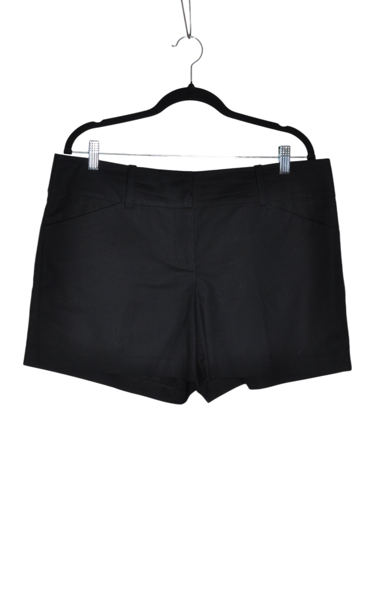 ANN TAYLOR Women Classic Shorts Regular fit in Black - 12 - Velora