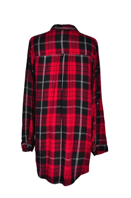 RICKI'S Women Button Down Tops Regular fit in Red - 12 - Velora