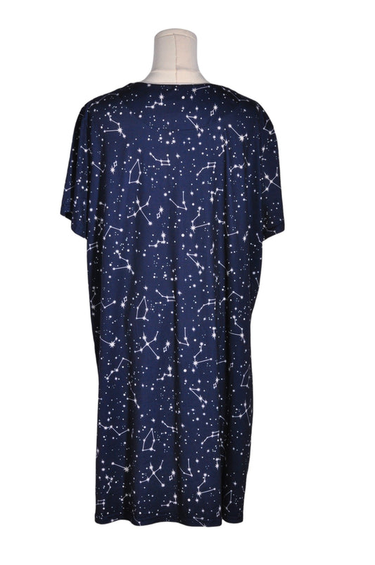 EKOUAER Women Night Wear Regular fit in Blue - XXL - Velora