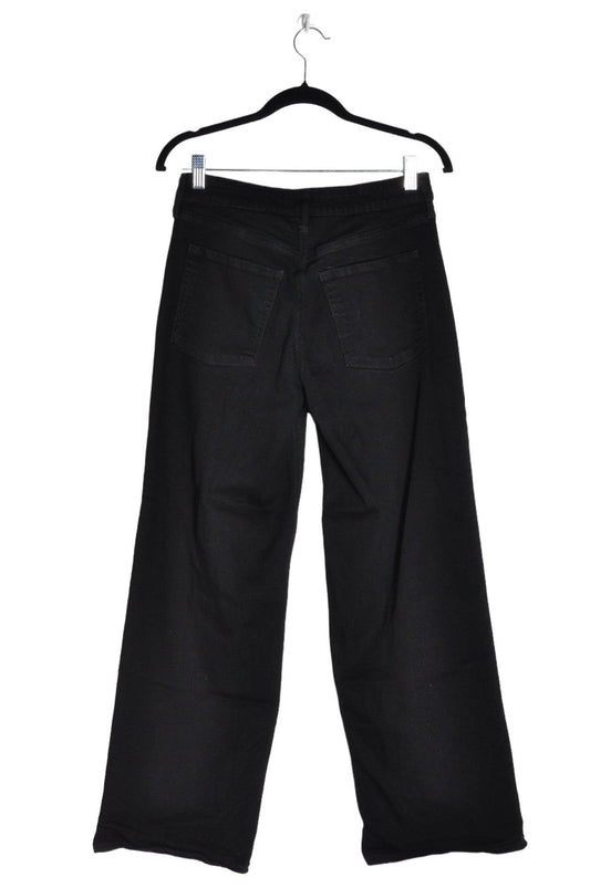 OLD NAVY Women Straight-Legged Jeans Regular fit in Black - 8 - Velora