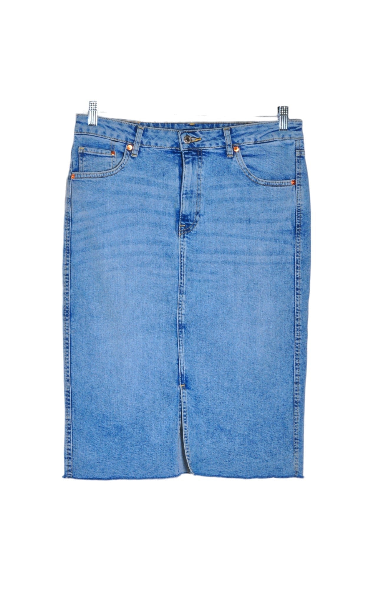 DENIM Women Denim Skirts Regular fit in Blue - 14 - Velora