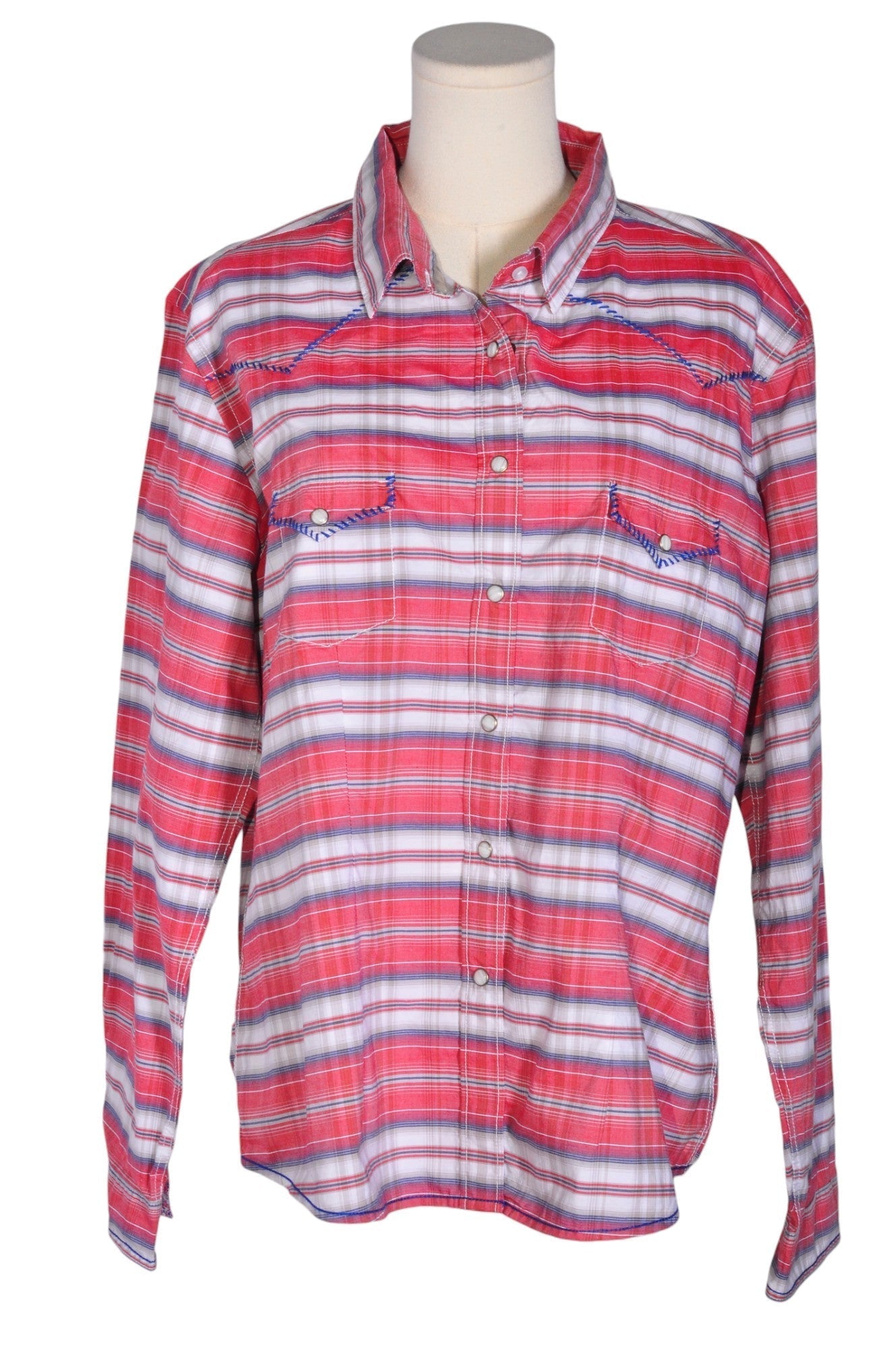 PANHANDLE Women Button Down Tops Regular fit in Pink - XL - Velora