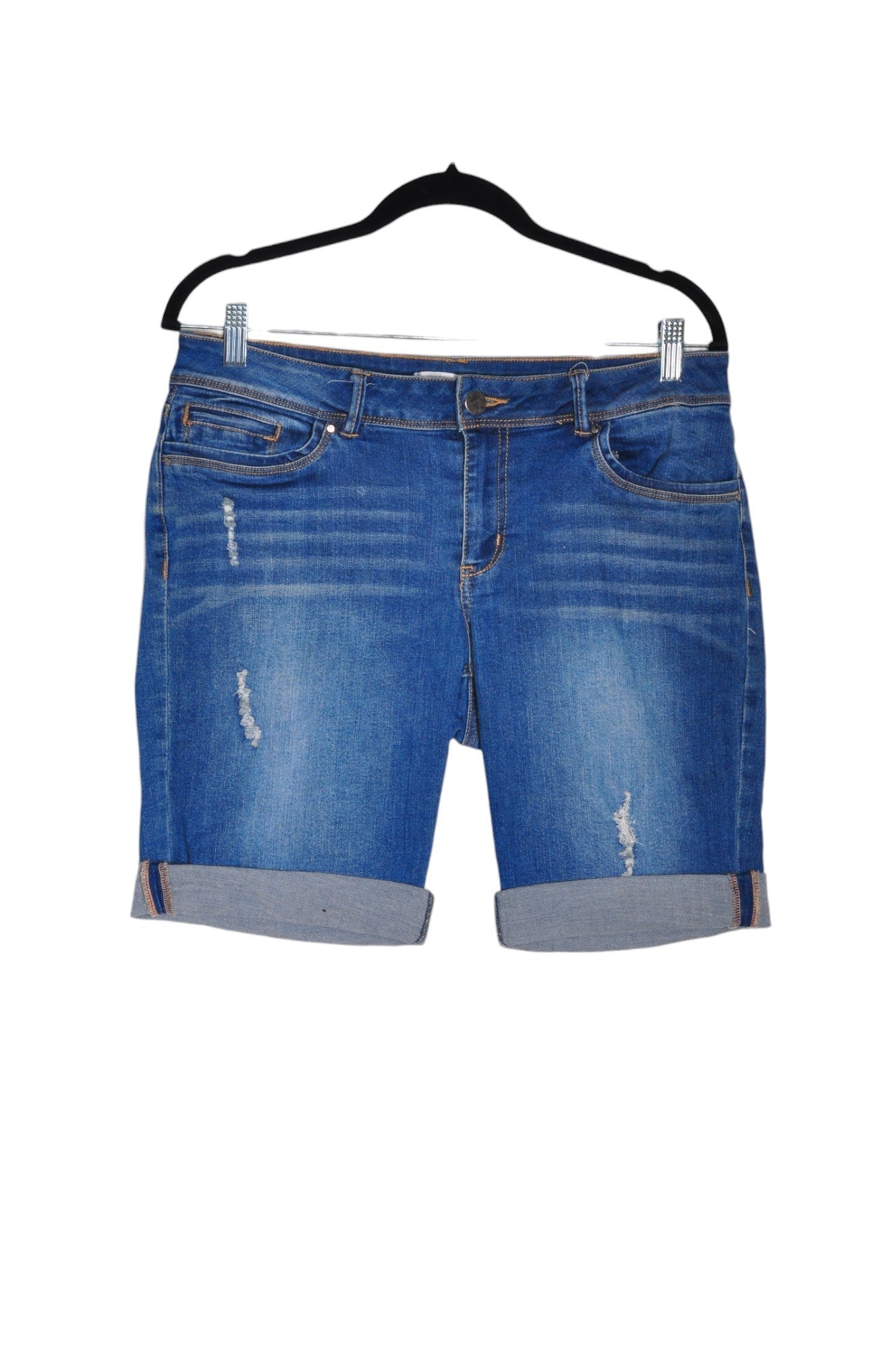 RICKI'S Women Denim Shorts Regular fit in Blue - 8 - Velora
