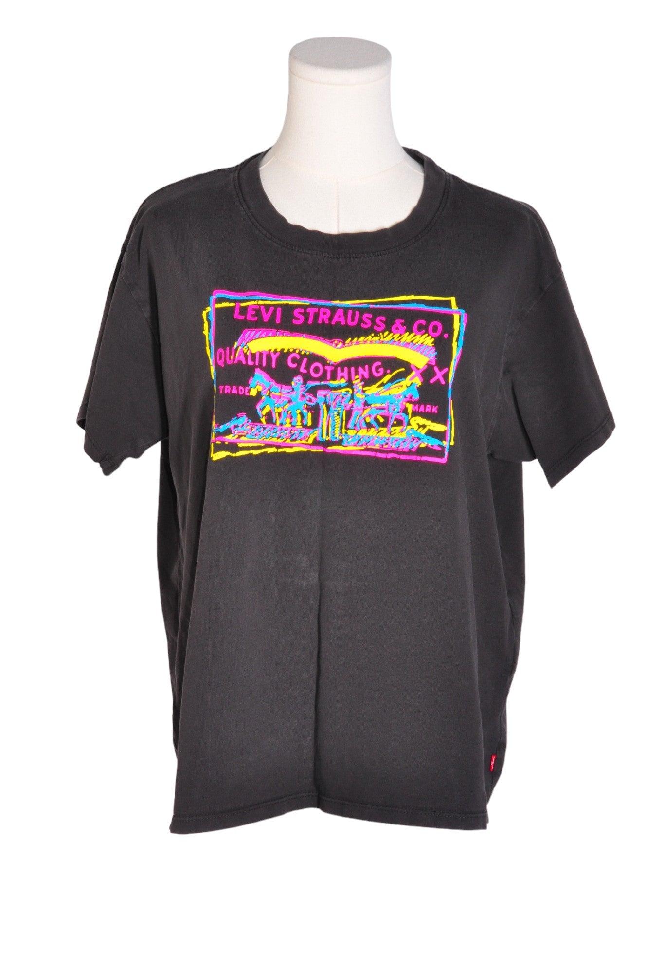 LEVI'S Women T-Shirts Regular fit in Black - S - Velora