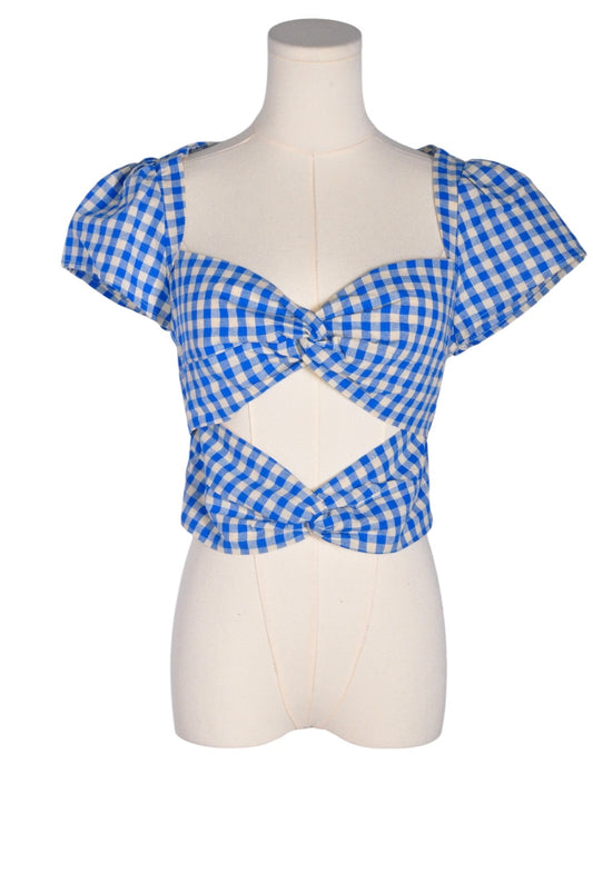 FOREVER 21 Women Blouses Regular fit in Blue - M - Velora