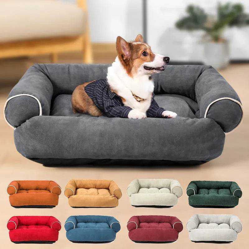 Dog Sofa Bed Sleeping Bag Kennel Cat Puppy House Winter Warm Cushion - Velora