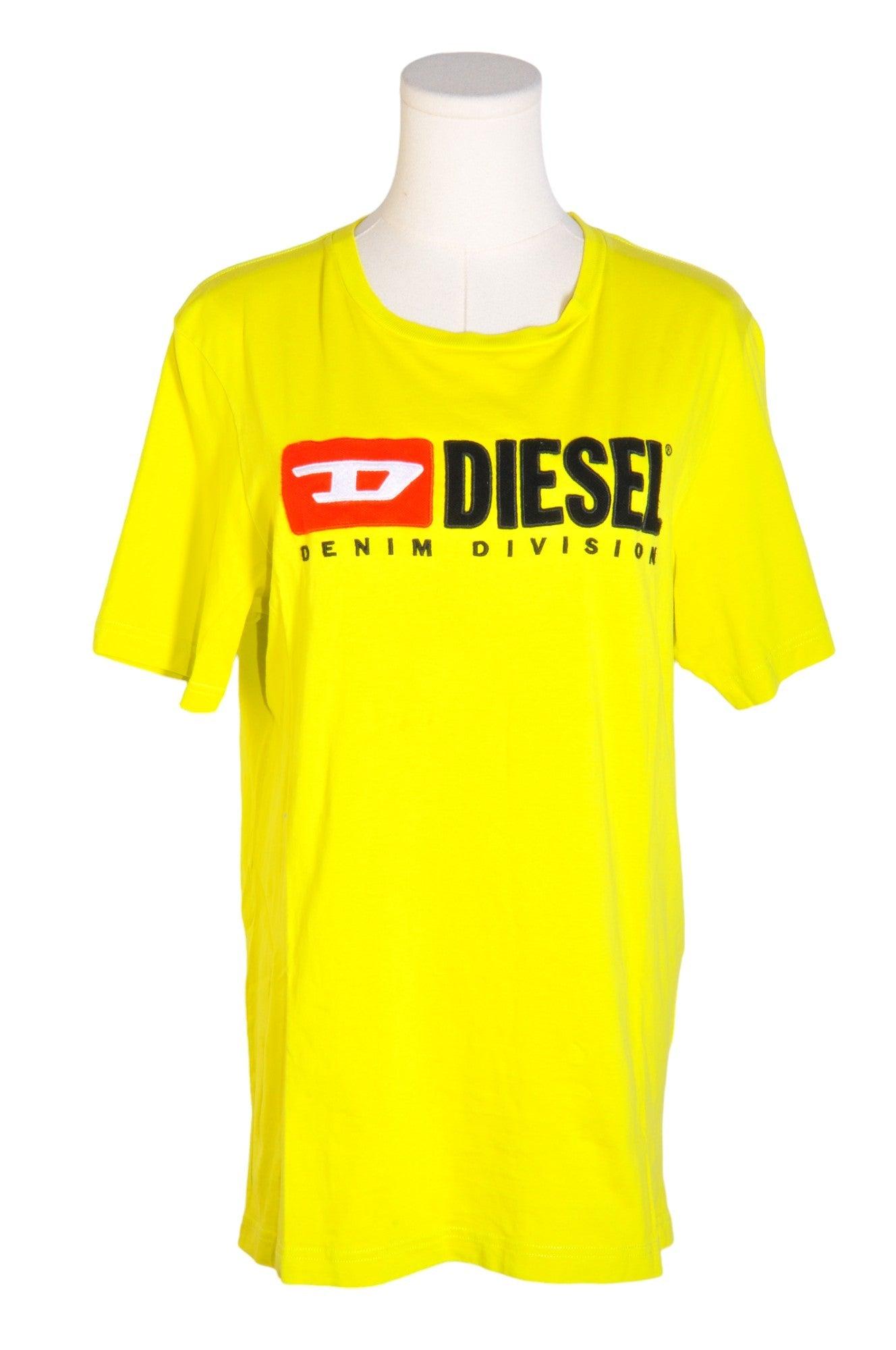 DIESEL Men T-Shirts Regular fit in Yellow - L - Velora