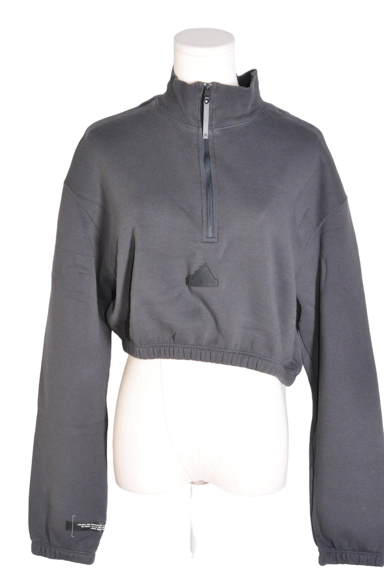 ADIDAS Women Crop Tops Regular fit in Black - L - Velora