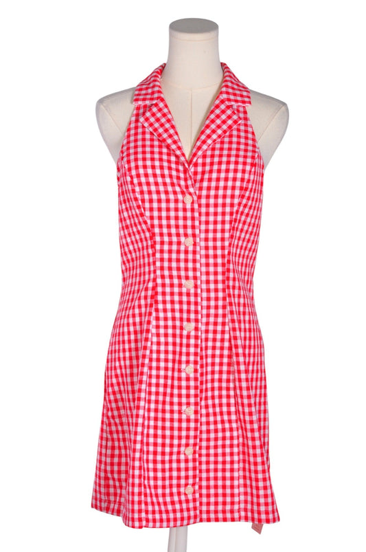 SHEIN Women Midi Dresses Regular fit in Red - M - Velora