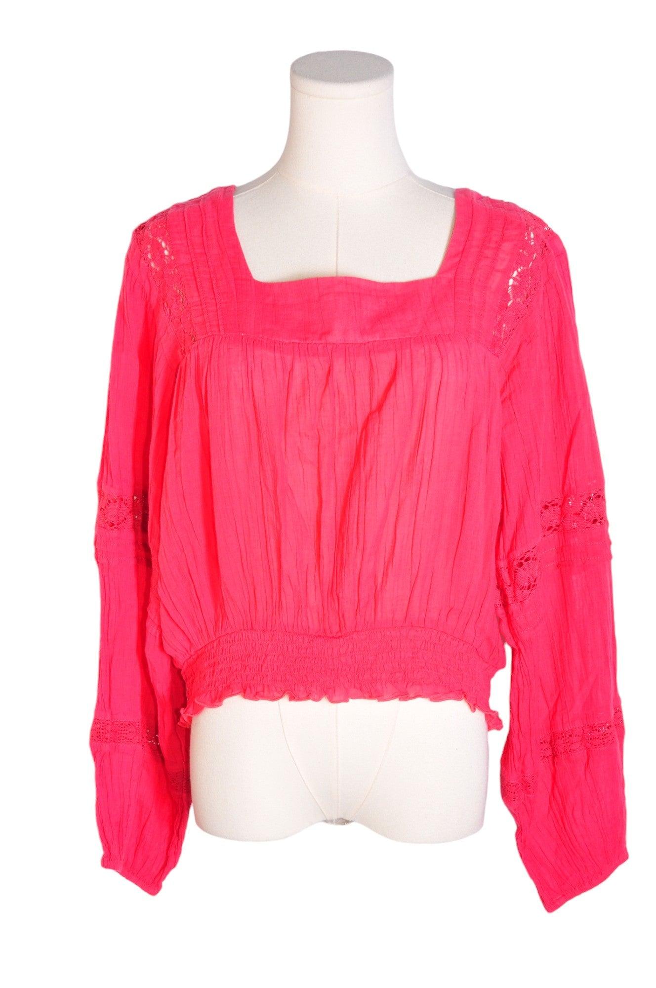 AMERICAN EAGLE Women Blouses Regular fit in Red - L - Velora