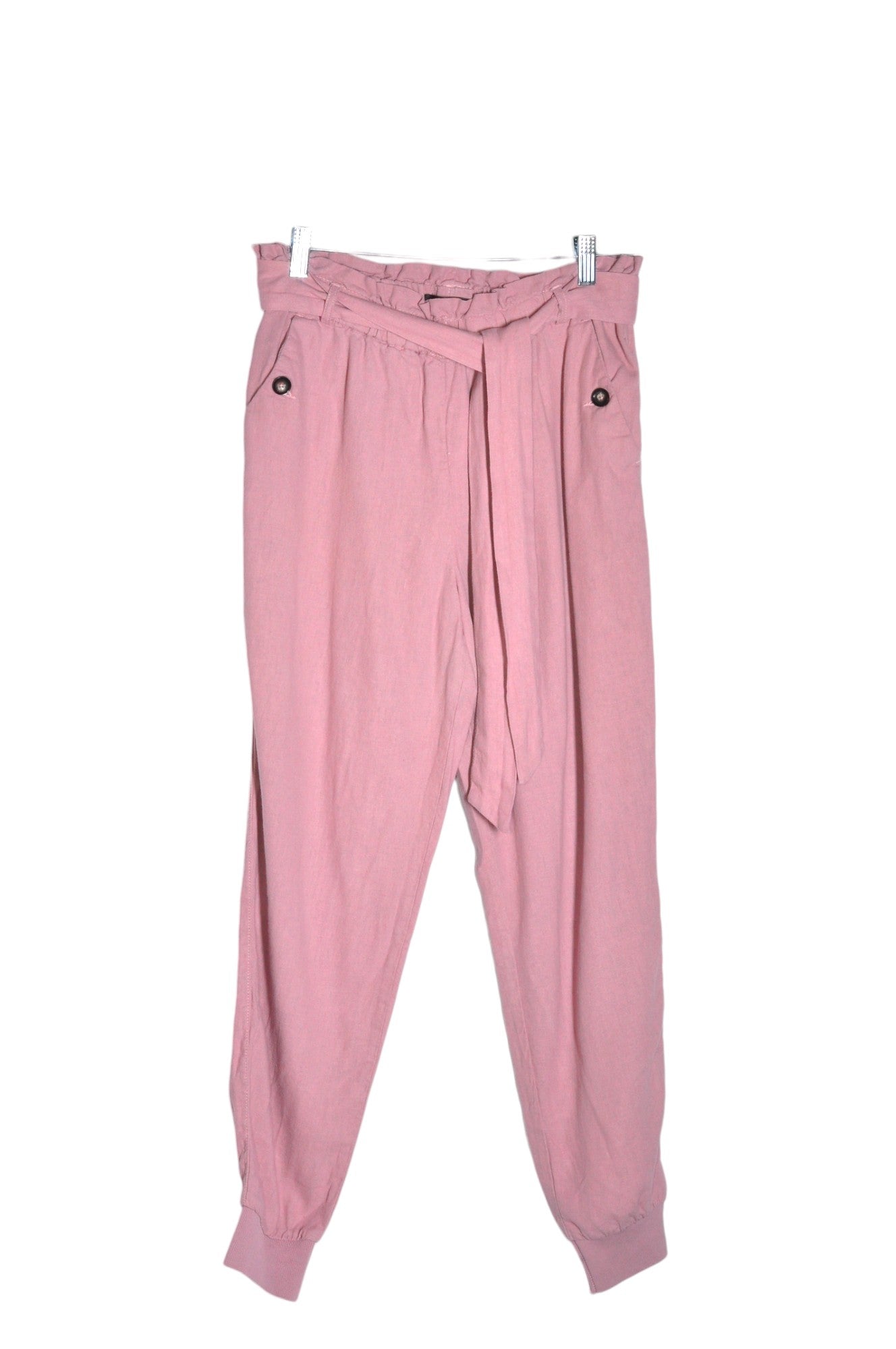 DYNAMITE Women Work Pants Regular fit in Pink - M - Velora