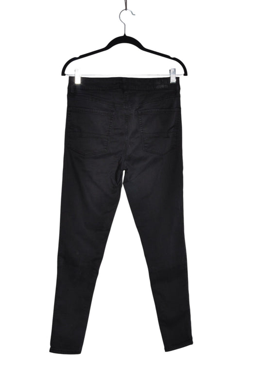 AMERICAN EAGLE Women Work Pants Regular fit in Black - 8 - Velora