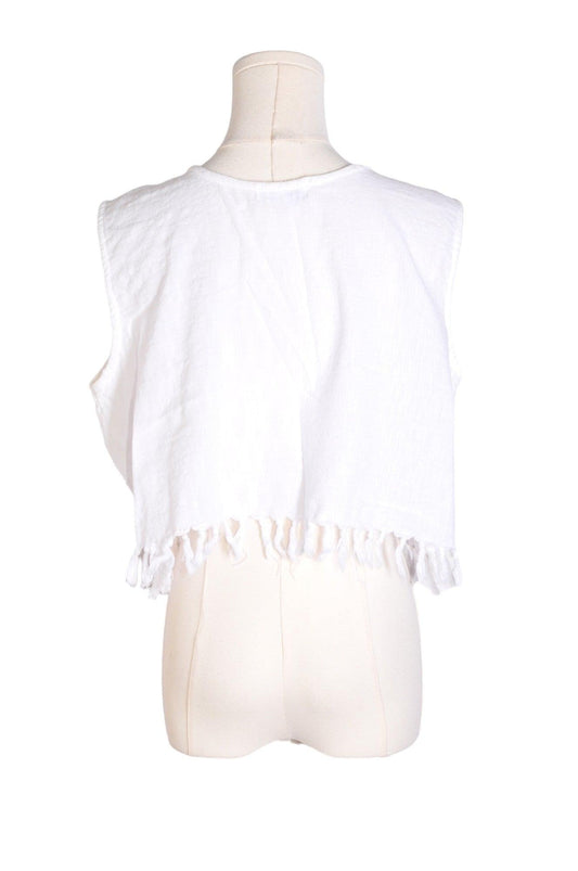 XCEPTION Women Crop Tops Regular fit in White - L - Velora