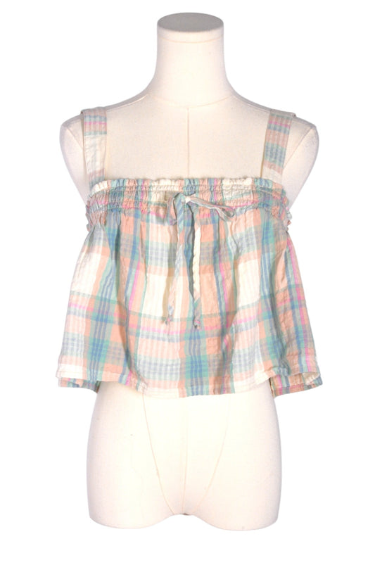 AMERICAN EAGLE Women Crop Tops Regular fit in Blue - S - Velora