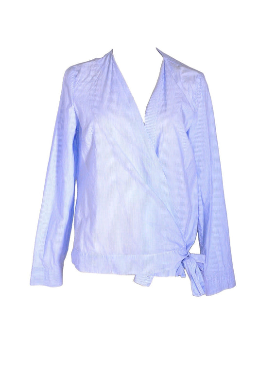 MASSIMO DUTTI Women Blouses Regular fit in Blue - 8 - Velora