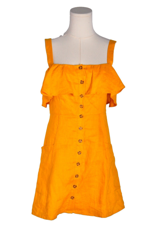 FOREVER 21 Women A-Line Dresses Regular fit in Yellow - S Koop