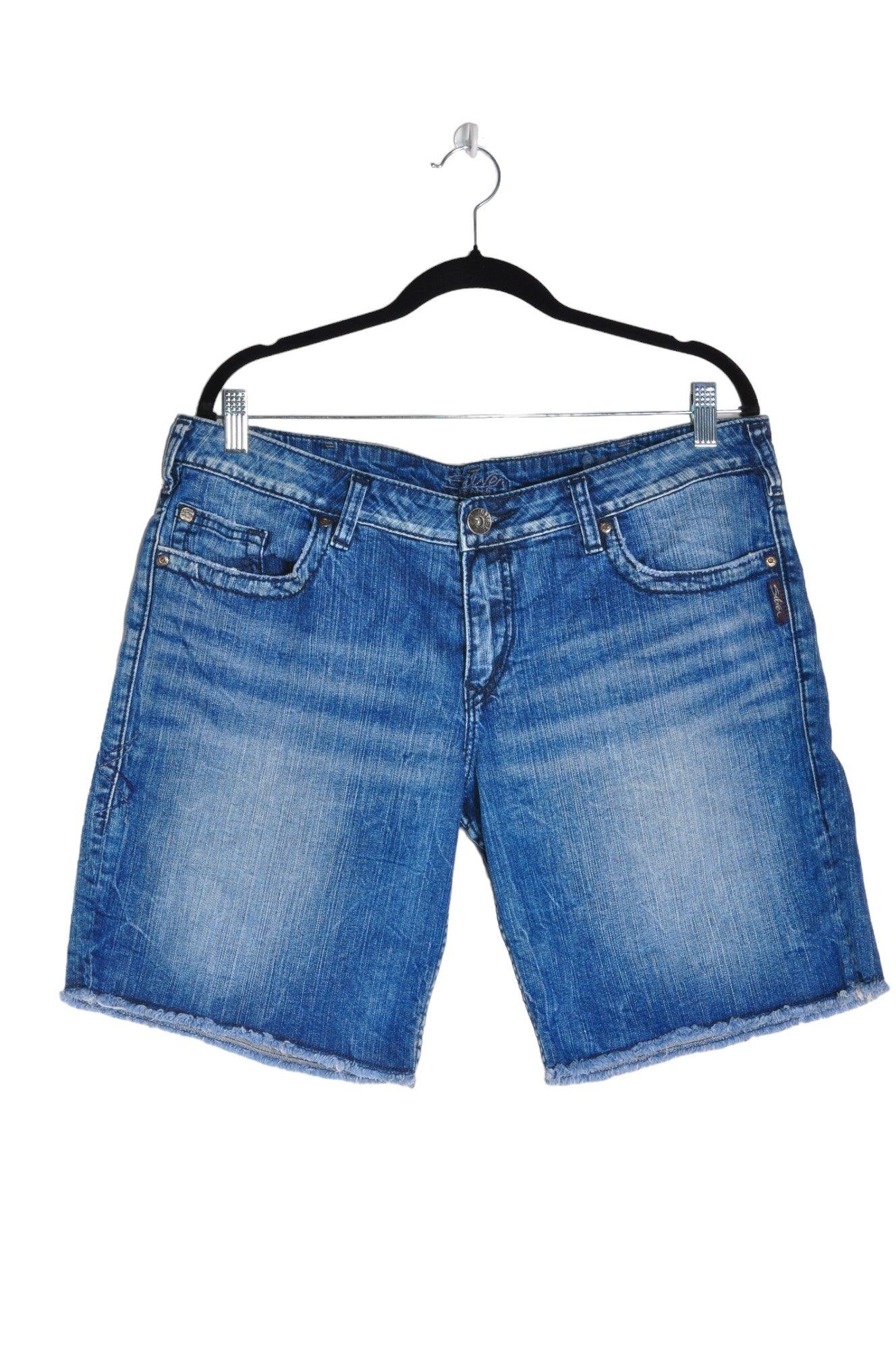 SILVER JEANS Women Denim Shorts Regular fit in Blue - 34 - Velora