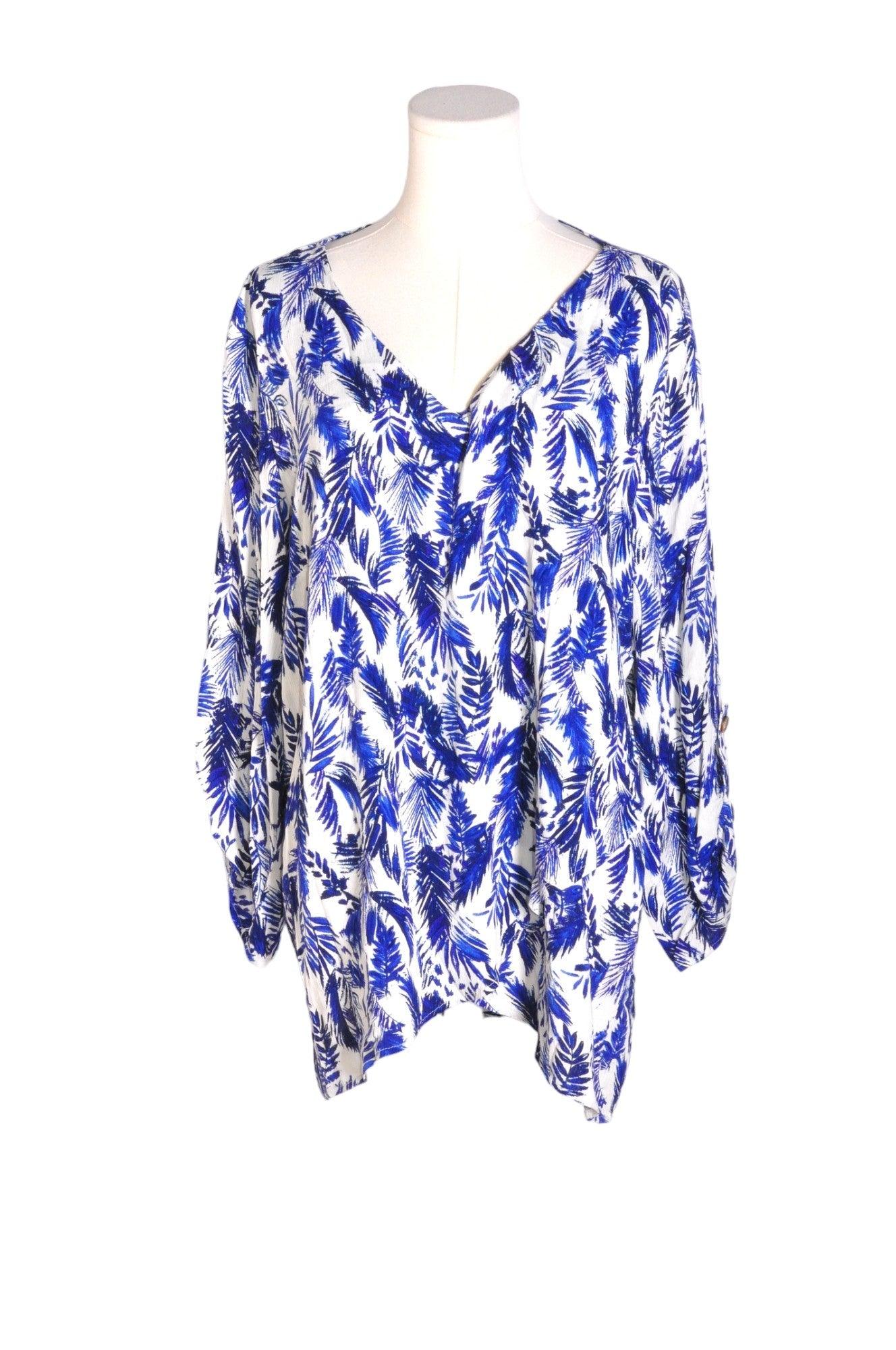 CROFT & BARROW Women Tunics Regular fit in Blue - XL - Velora