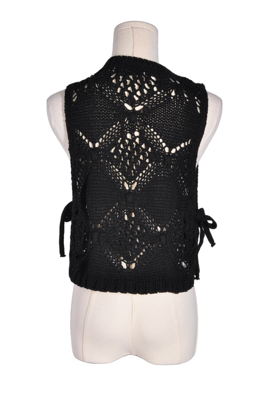 ZARA Women Knit Tops Regular fit in Black - S - Velora