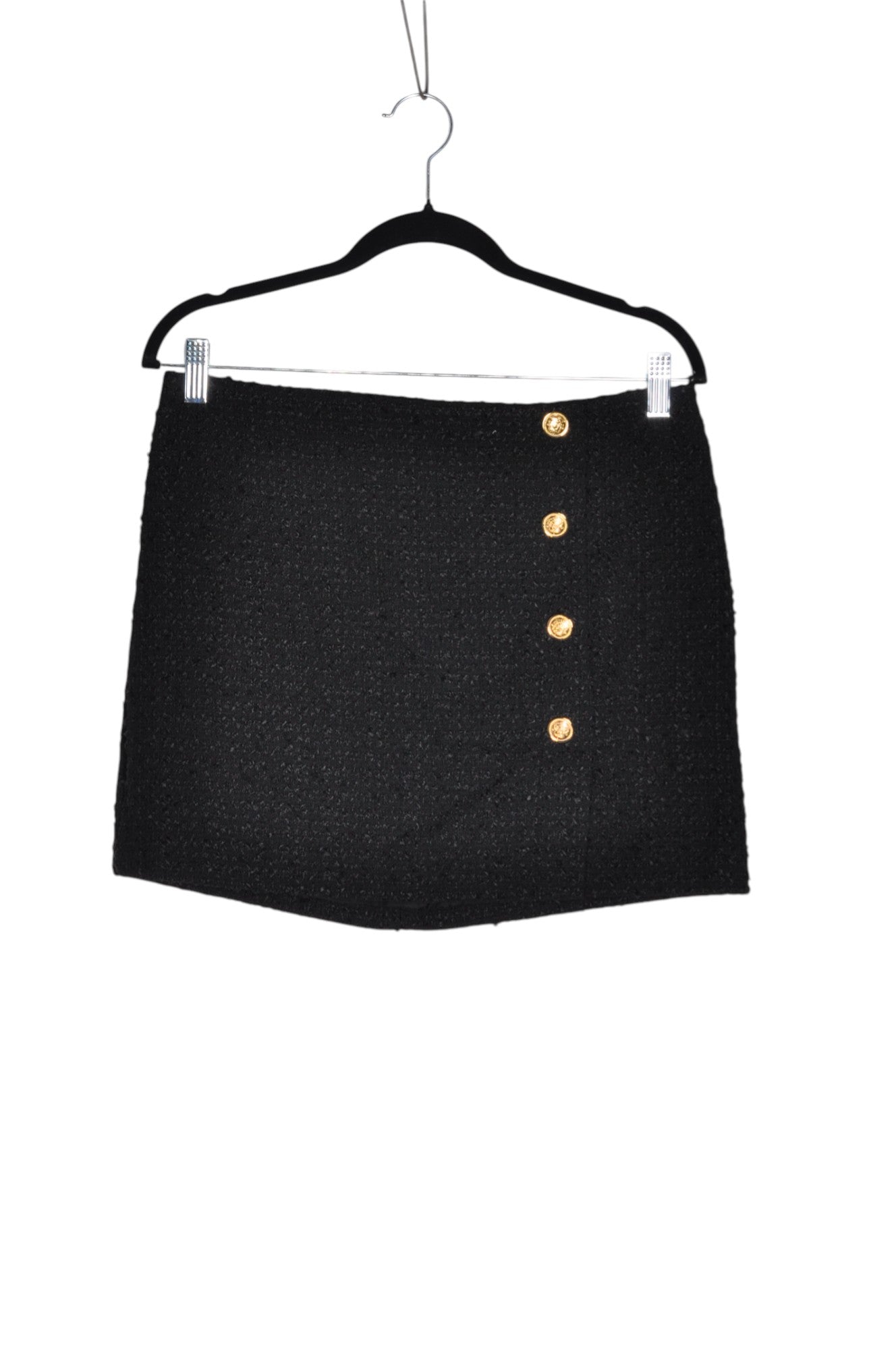 H&M Women Casual Skirts Regular fit in Black - 8 - Velora