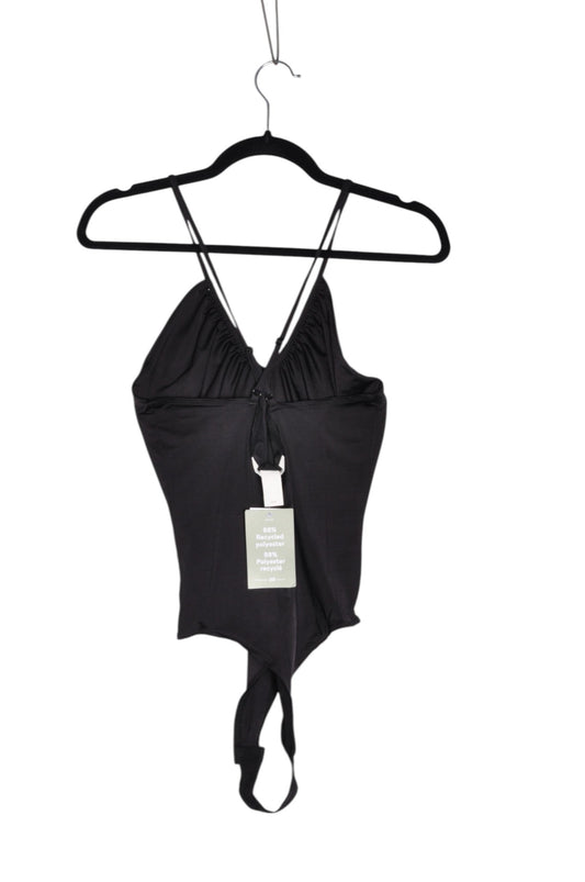 H&M Women Bodysuits Regular fit in Black - M - Velora