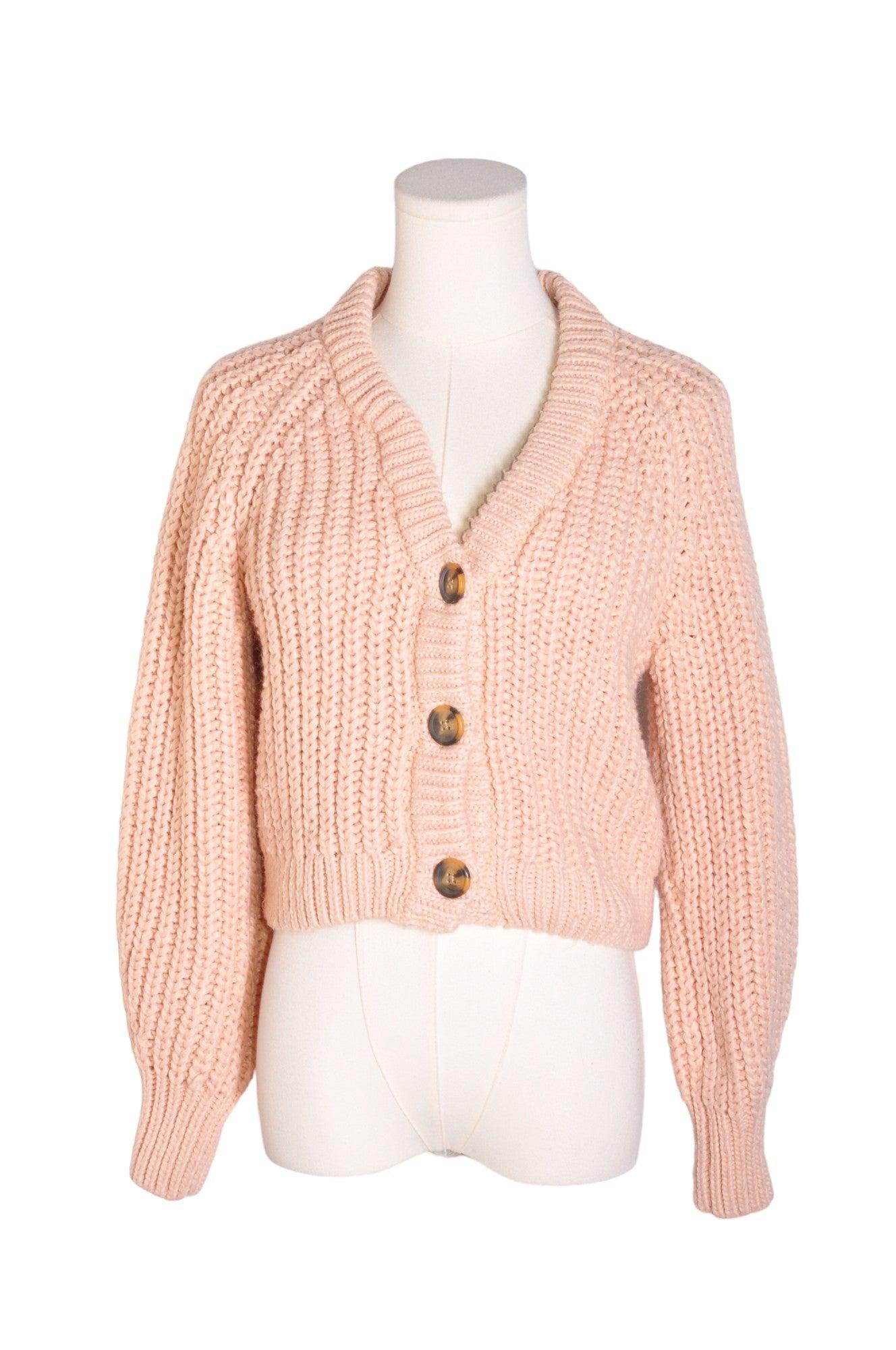 H&M Women Knit Tops Regular fit in Pink - XS - Velora