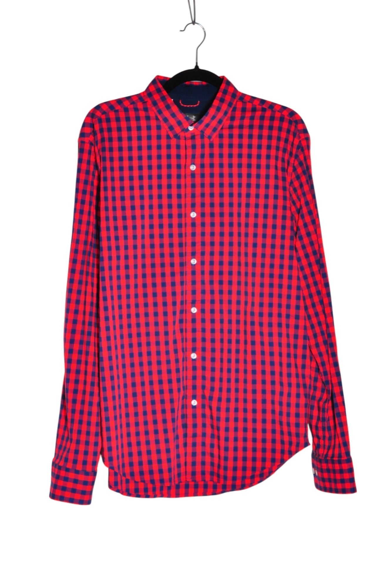 UNDER ARMOUR Men Button Down Tops Regular fit in Red - XL - Velora