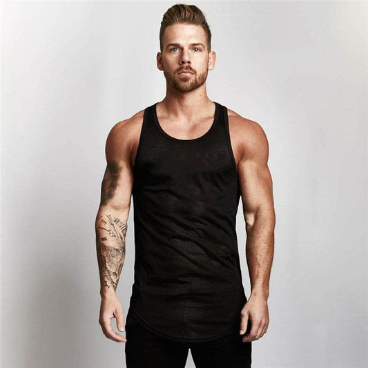 Sleeveless Sportwear vest Fitness Workout Gym Tank top for men - Velora