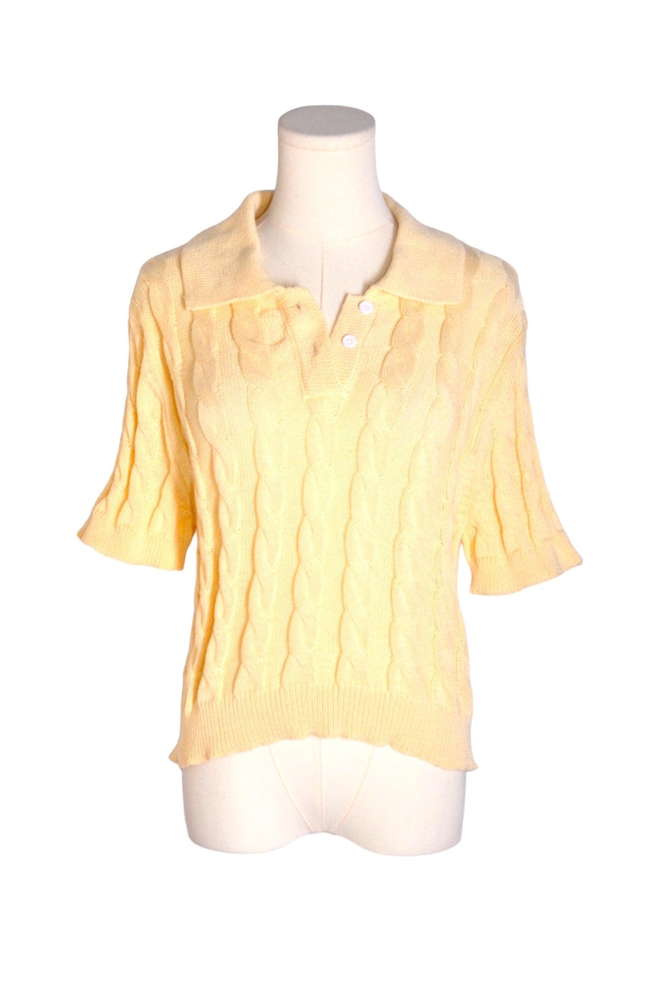 SHEIN Women Blouses Regular fit in Yellow - 3XL - Velora
