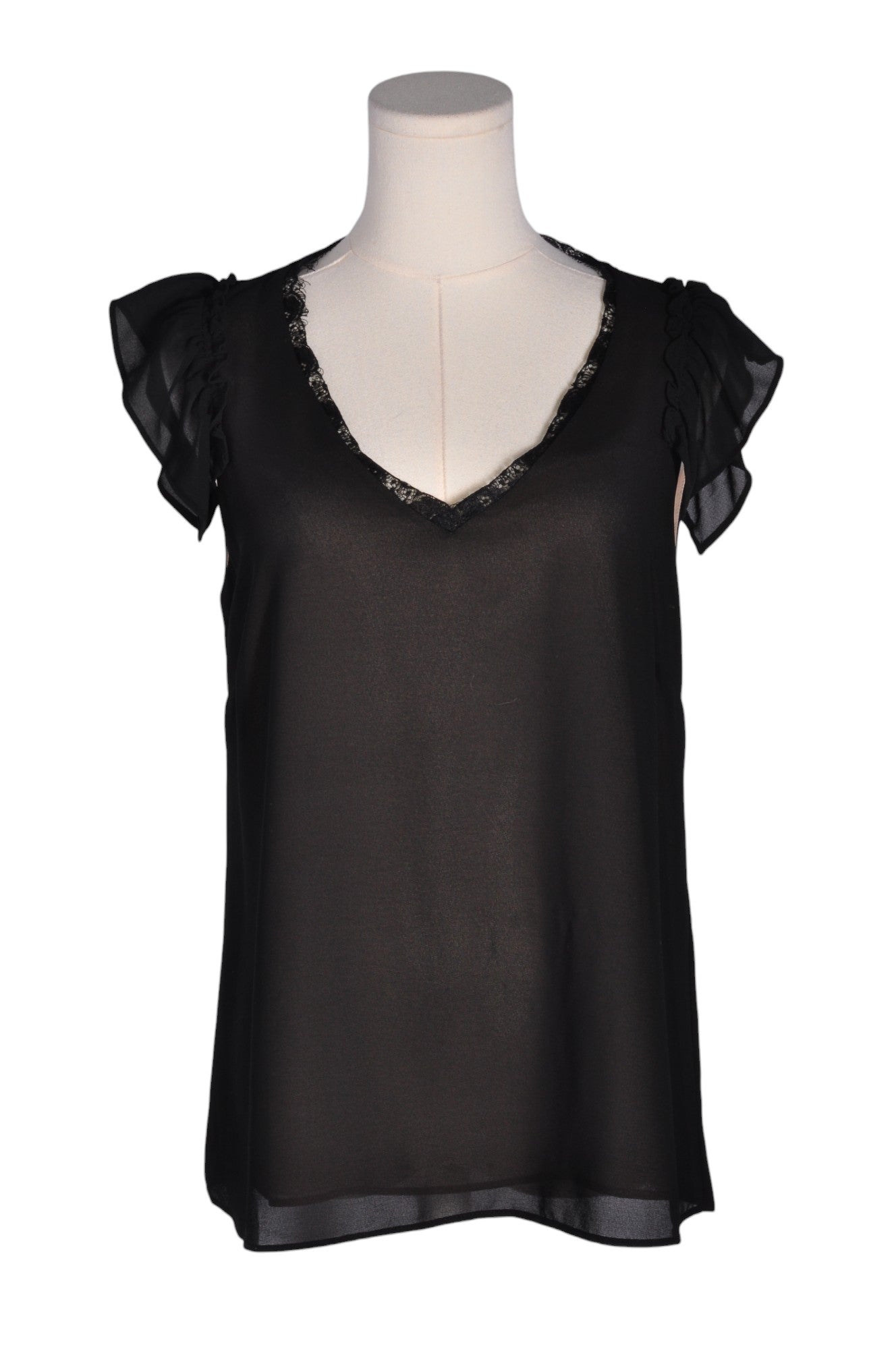 UNBRANDED Women Blouses Regular fit in Black - M - Velora