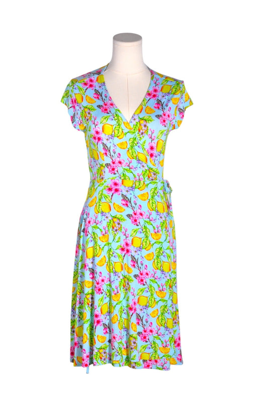UNBRANDED Women Wrap Dresses Regular fit in Green - S - Velora