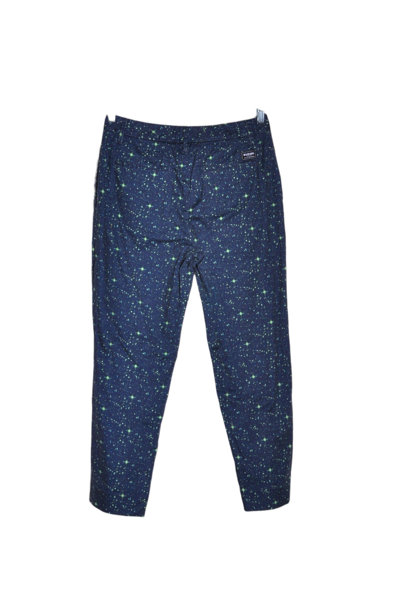 TOMS Women Work Pants Regular fit in Blue - 8 - Velora