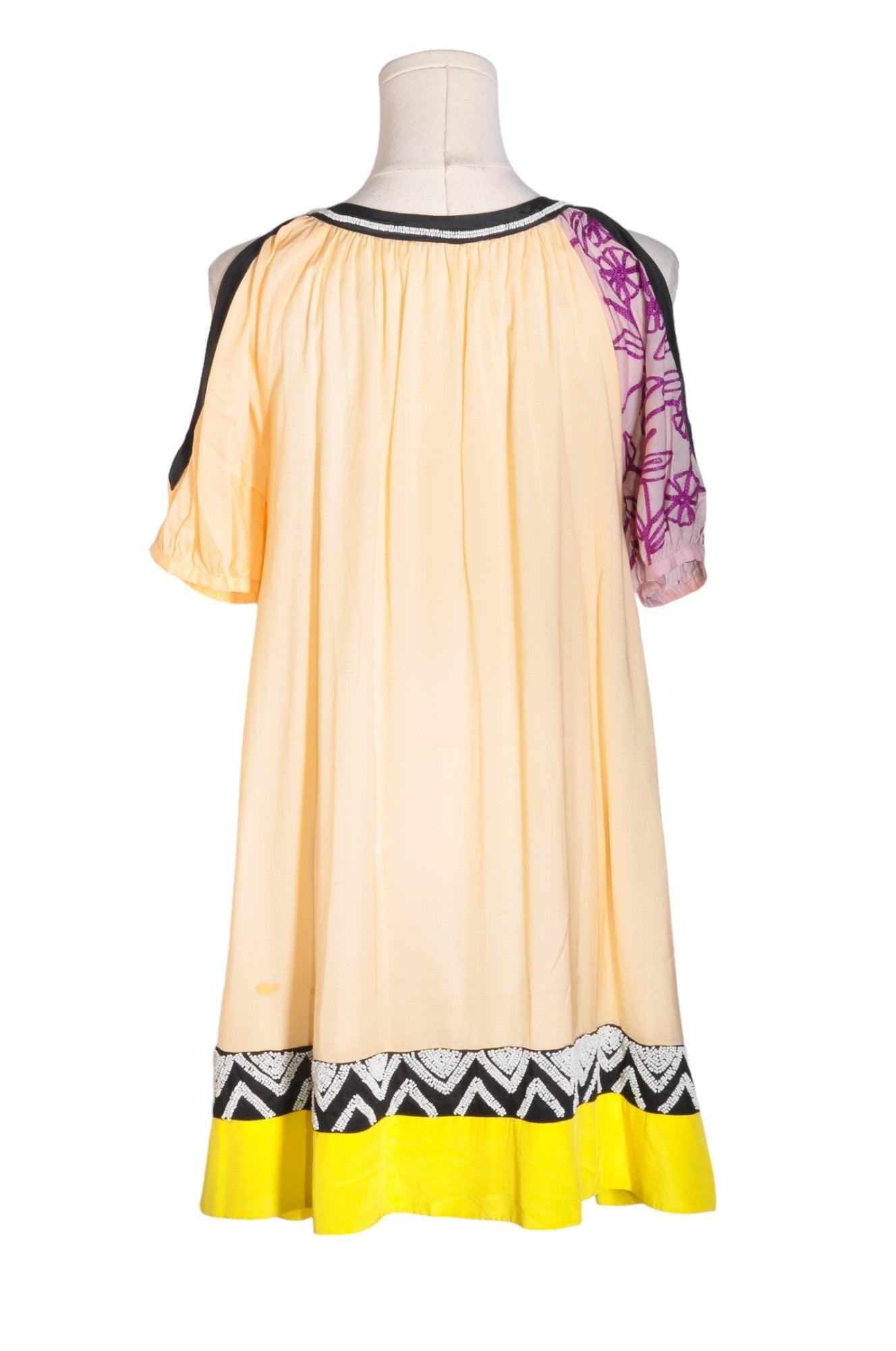 UNBRANDED Women Drop Waist Dresses Regular fit in Beige - 0 - Velora