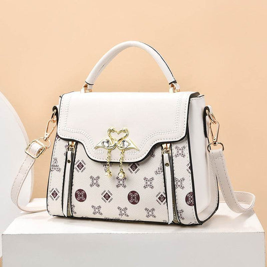 Fashion Printed Women's Portable Shoulder Small Square Bag For Women - Velora