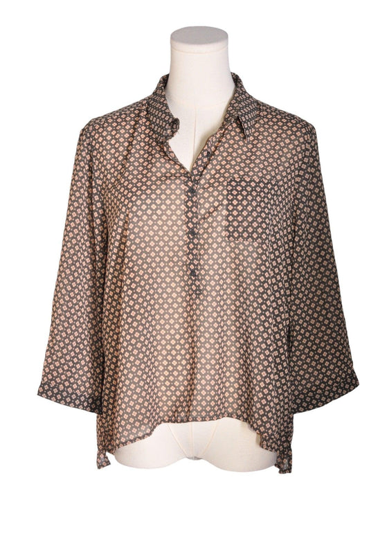 AMERICAN EAGLE Women Blouses Regular fit in Gray - M - Velora