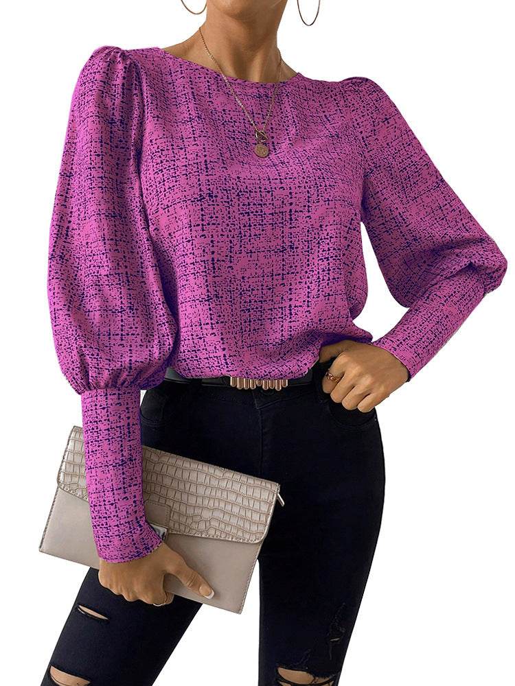 Fashionable Elegant Retro blouse top For Women - Velora