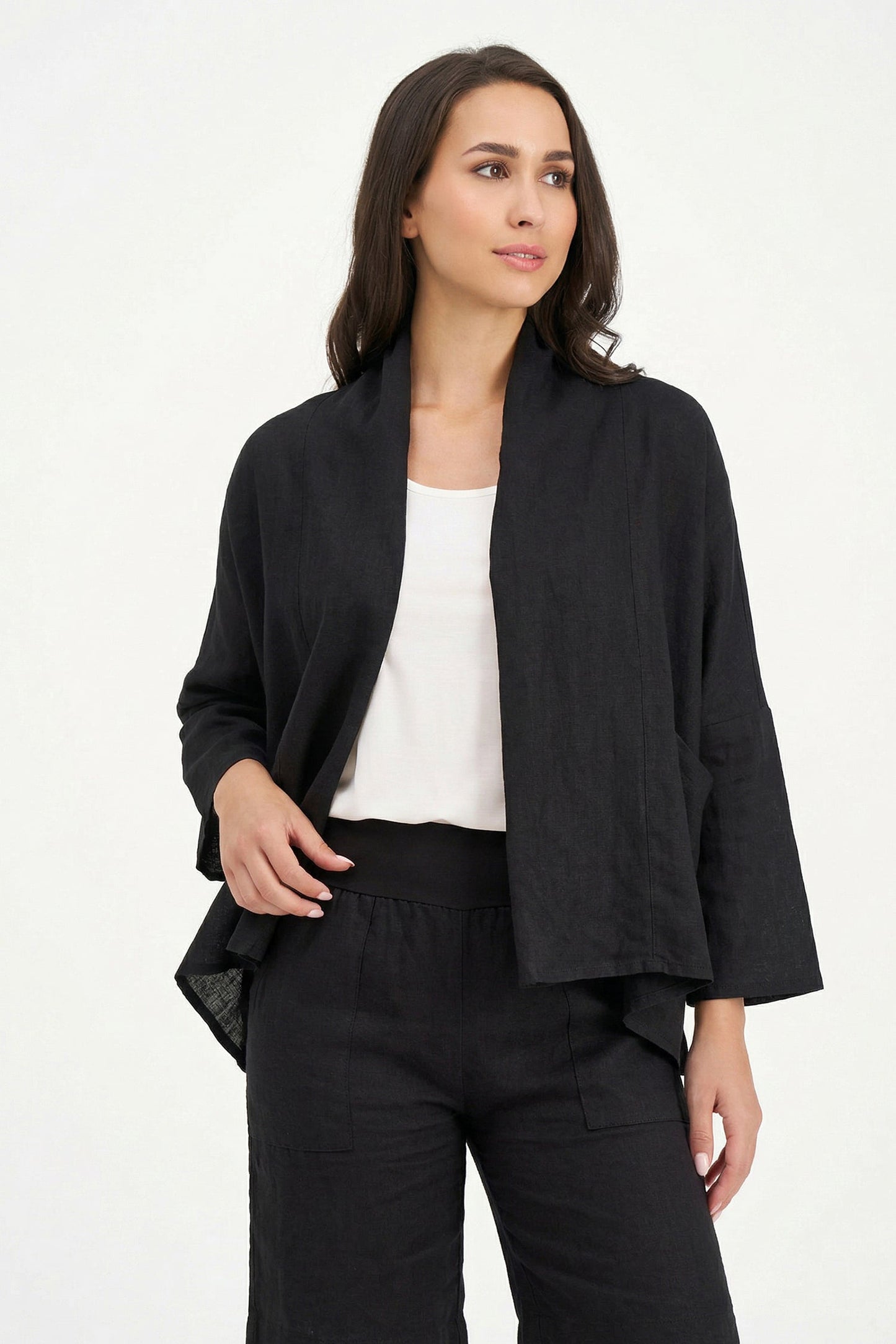 Women's Woven Cardigan