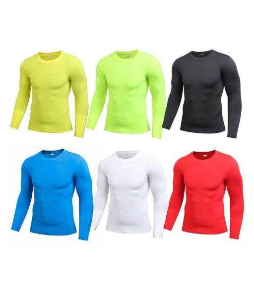 Men's Blank Long Sleeve Compression Top - Velora