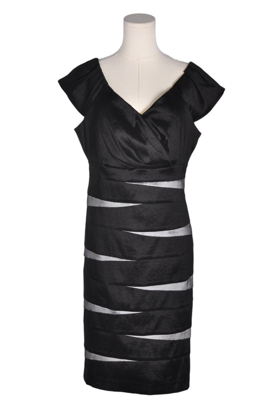 OBLIQUE Women Midi Dresses Regular fit in Black - 12 - Velora