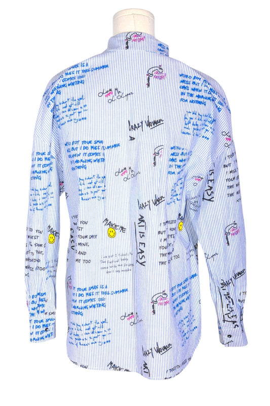 ZARA Women Button Down Tops Regular fit in White - XS - Velora