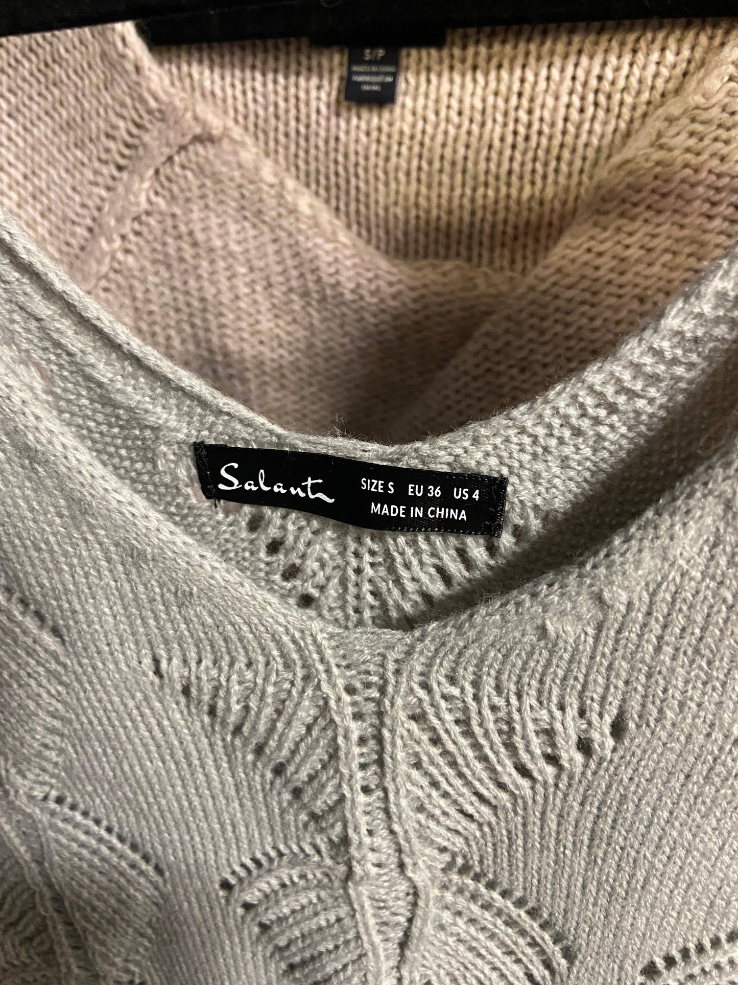 SALANTE Women Knit Tops Regular fit in Gray - S - Velora