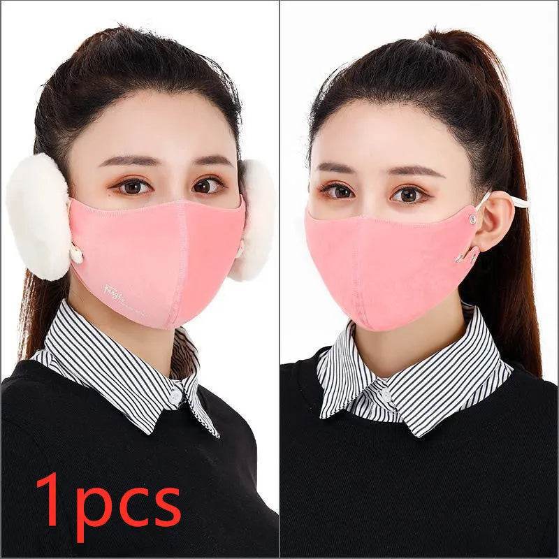 Warm Earmuffs – Cotton Frosted Winter Ear Protection - Velora