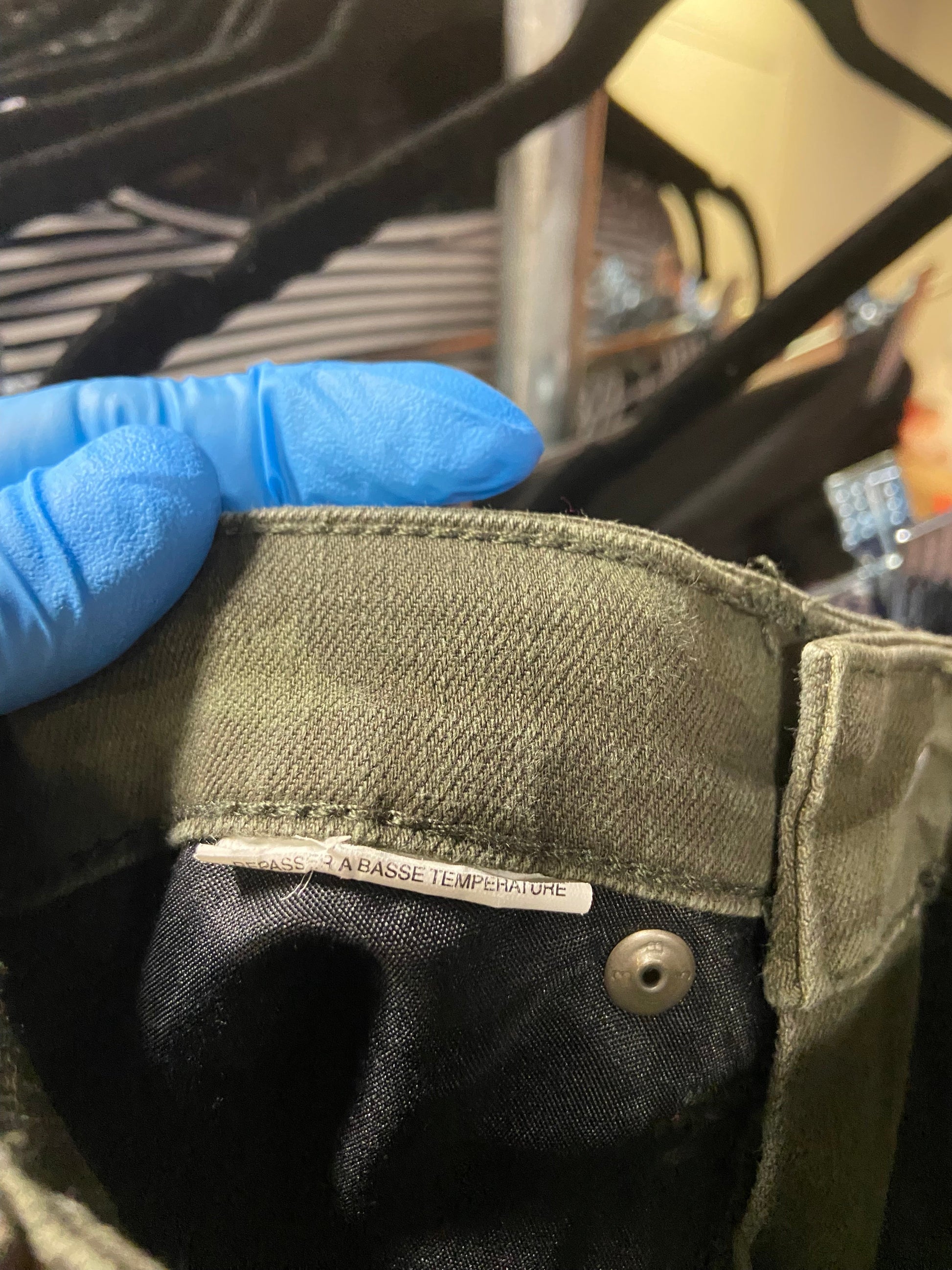 UNBRANDED Women Work Pants Regular fit in Green - S - Velora