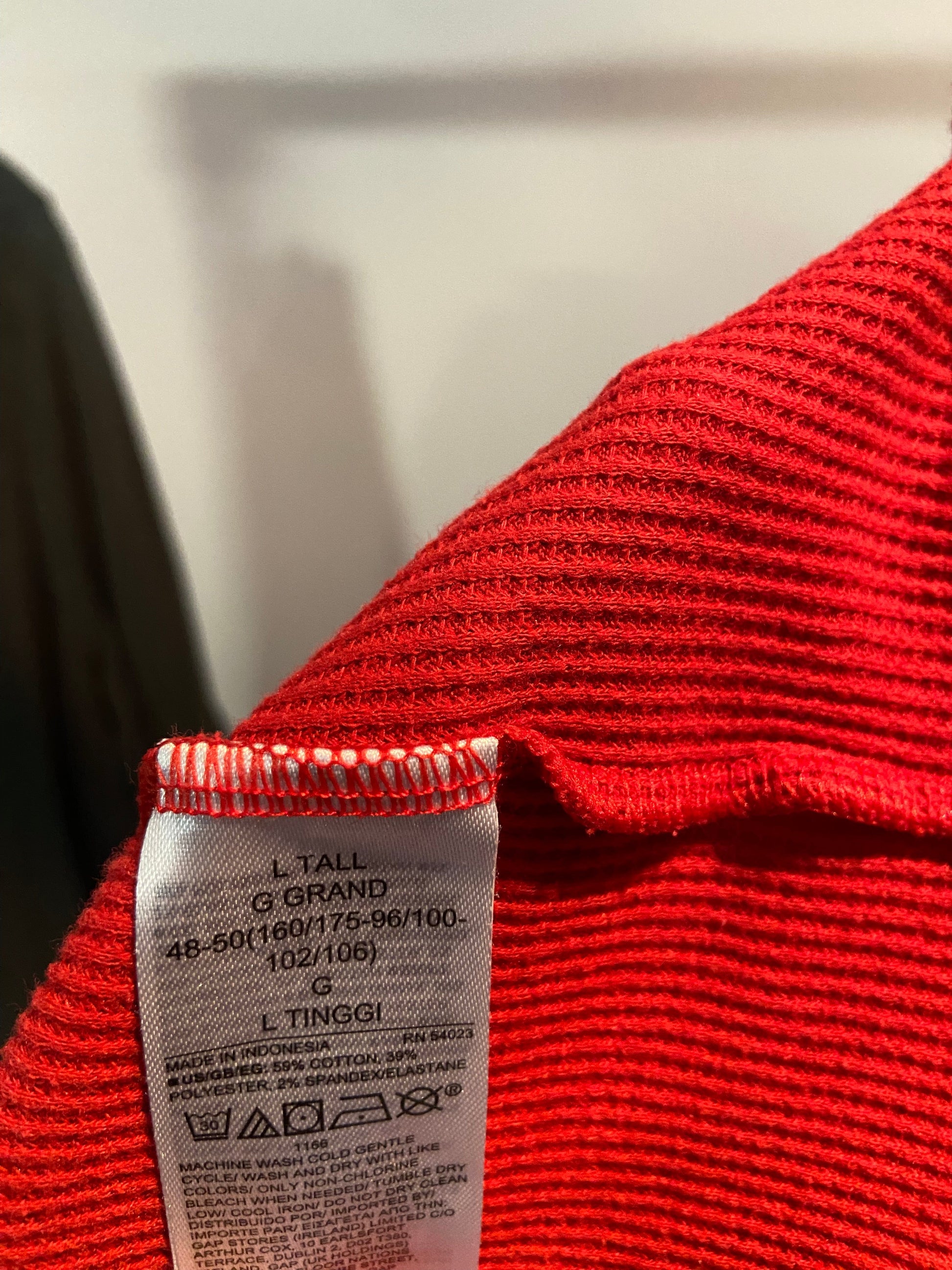 GAP Women T-Shirts Regular fit in Red - L - Velora